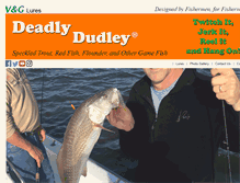 Tablet Screenshot of deadlydudley.com